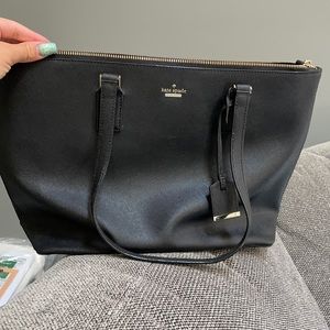 Black Kate spade purse and matching wallet